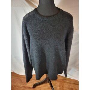 Planet Earth Outerwear Black & Gray Sweater XL